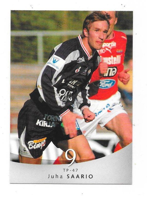 2004 Finnish Cardset Football card #179 Juha Saario , TP-47 Tornio