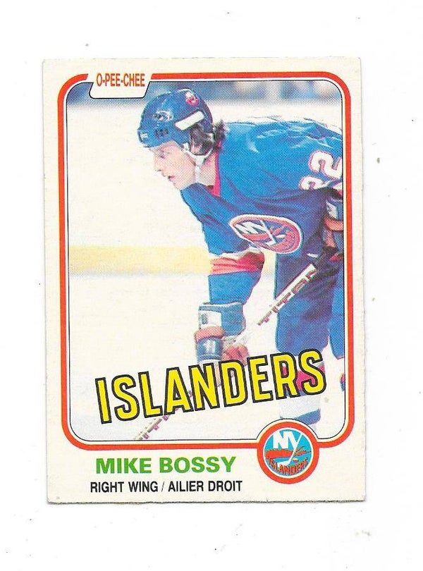 1981-82 OPC #198 Mike Bossy , New York Islanders