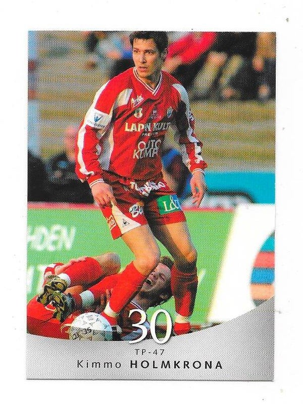 2004 Finnish Cardset Football card #176 Kimmo Halmkrona  , TP-47 Tornio