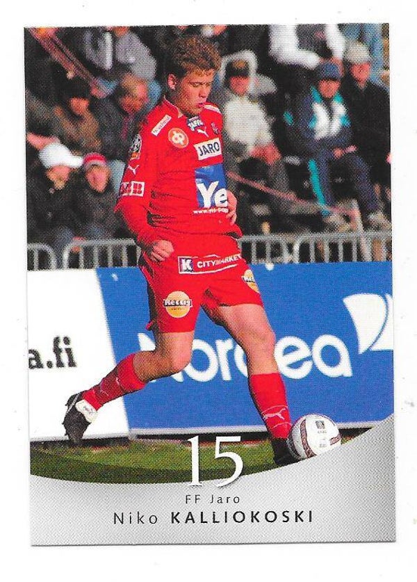 2004 Finnish Cardset Football #75 Niko Kalliokoski , Jaro FF
