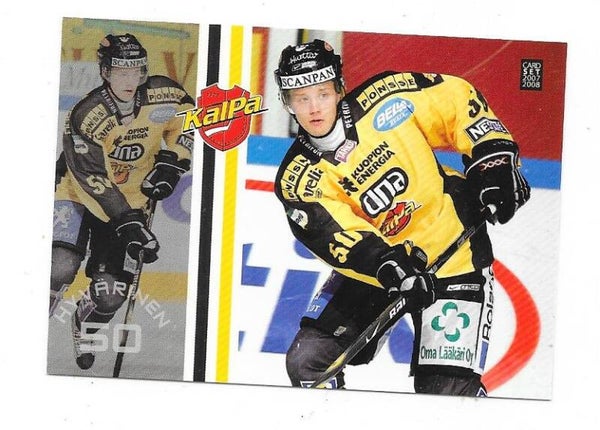 2007-08 Finnish CardSet #254 Toni Hyvärinen , Kalpa