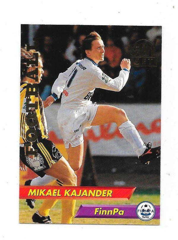 1994 Finnish Sunset Football GOLD edt #78 Mikael Kajander , FinnPa Helsinki