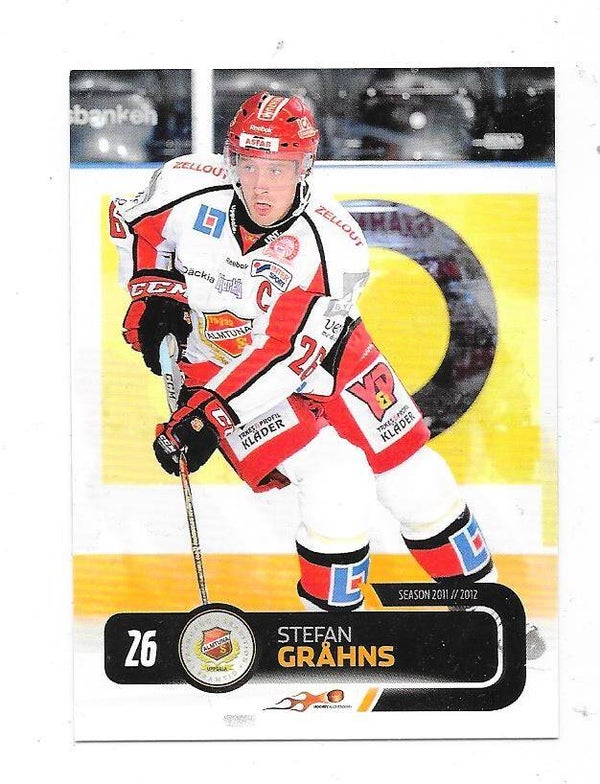 2011-12 Swedish Hockey Allsvenskan #10 Stefan Gråhns , Almtuna IS