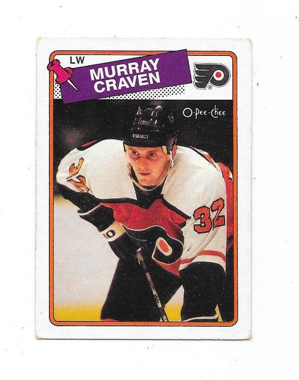 1988-89 OPC #79 Murray Craven , Philadelphia Flyers