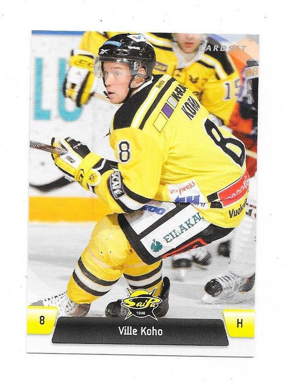 2011-12 Finnish CardSet #126 Ville Koho , Saipa