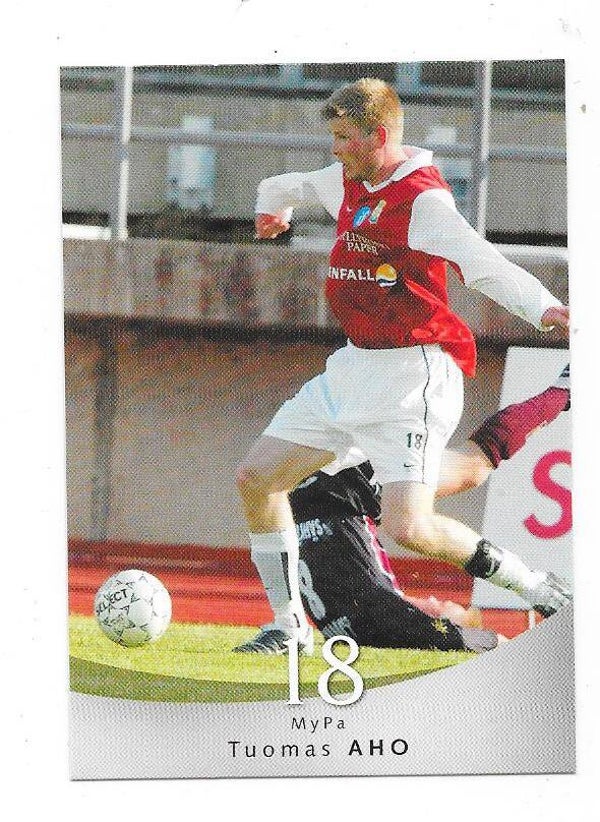 2004 Finnish Cardset Football #135 Tuomas Aho , MyPa , AGF