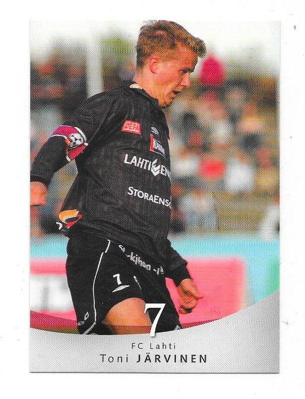 2004 Finnish Cardset Football #128 Toni Järvinen , FC Lahti