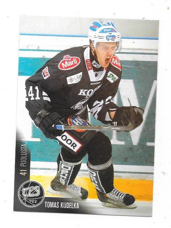 2010-11 Finnish Cardset #323 Tomas Kudelka  TPS , HC Vítkovice