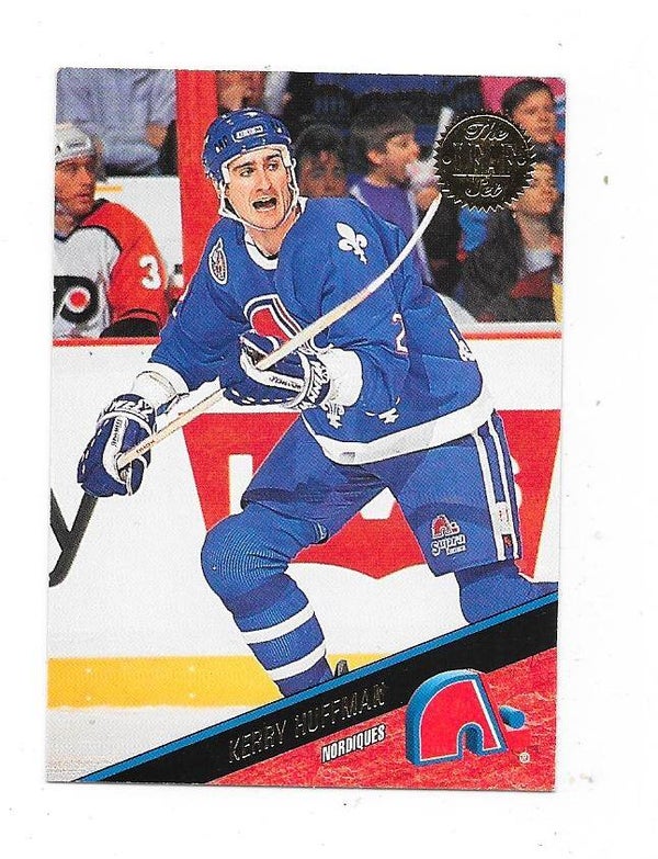 1993-94 LEAF NHL #291 Kerry Huffman , Quebec Nordiques