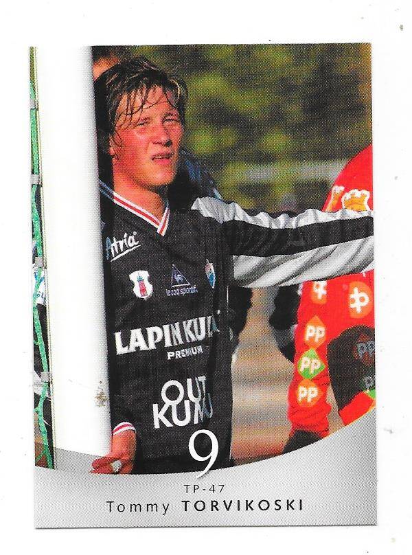2004 Finnish Cardset Football card #177 Tommy Torvikoski  , TP-47 Tornio
