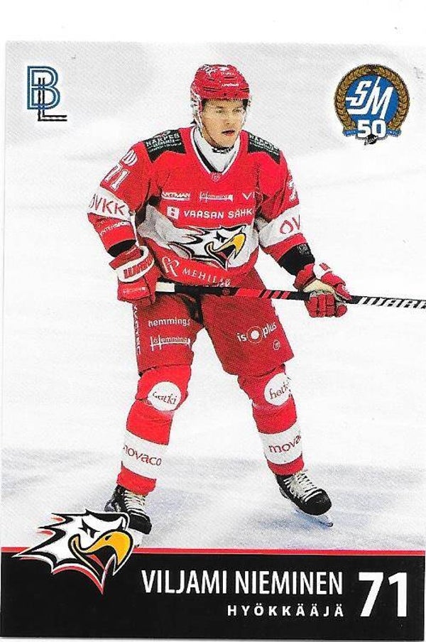 2024-25 Finnish Blueline TeamIssued Vaasa Sport 11 Viljami Nieminen  Sioux City Musketeers
