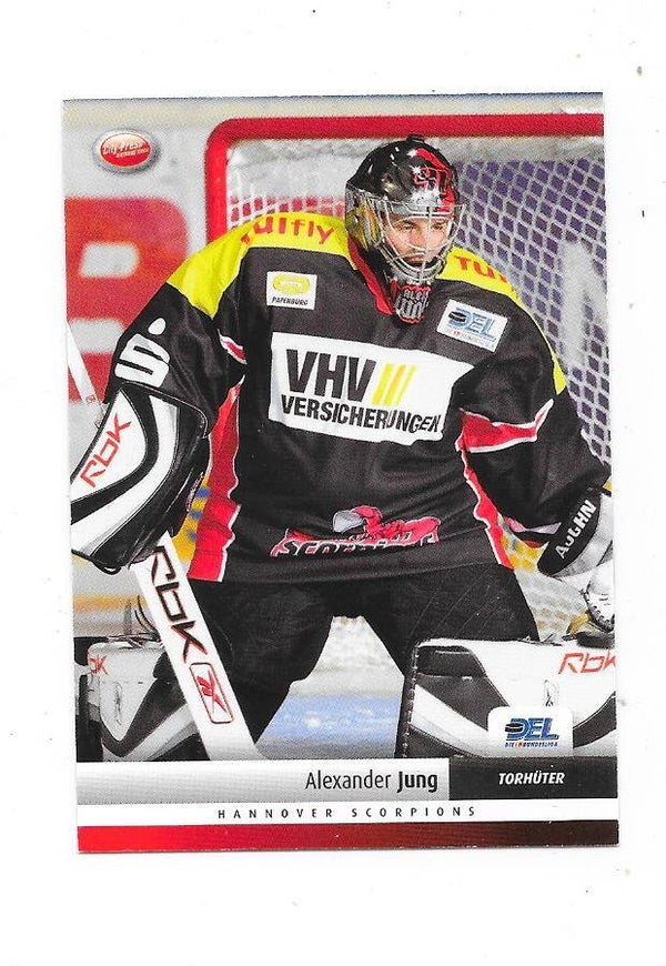 2007-08 German DEL Ice Hockey card #161 Alexander Jung , Hannover Scorpions