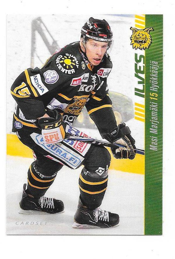 2012-13 Finnish Cardset #43 Masi Marjamäki  Ilves , Cardiff Devils