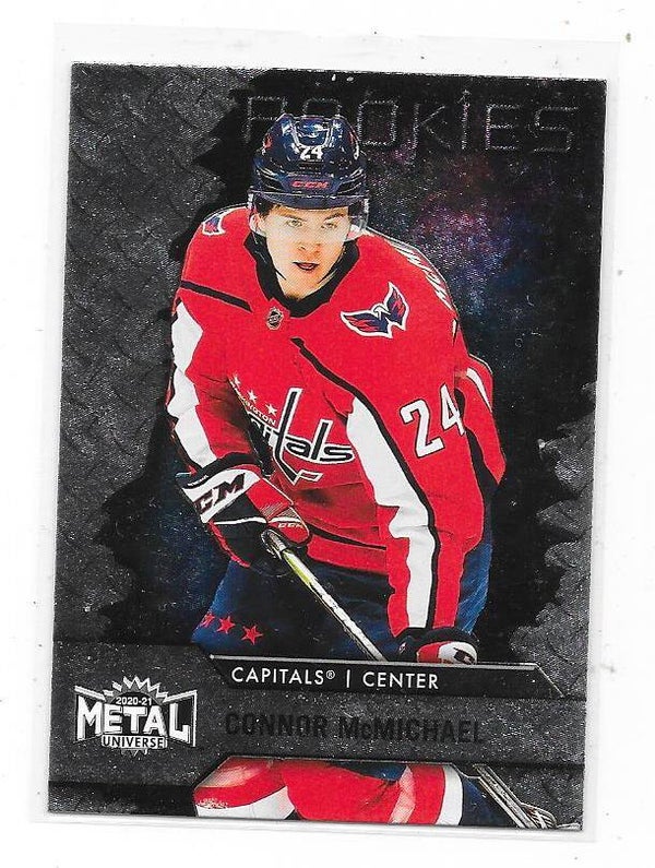 2020-21 SkyBox Metal Universe Rookies #138 Connor McMichael , Washington Capitals RC