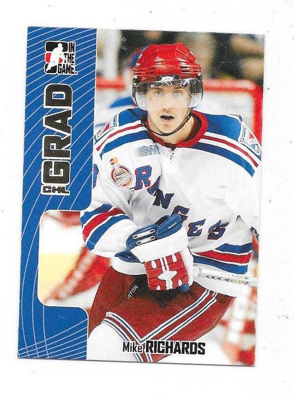 2005-06 ITG CHL Grad #336 Mike Richards , Kitchener Rangers / Philadelphia Flyers