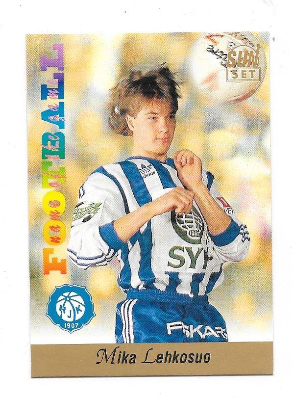 1994 Finnish Sunset #84 Mika Lehkosuo HJK , Perugia