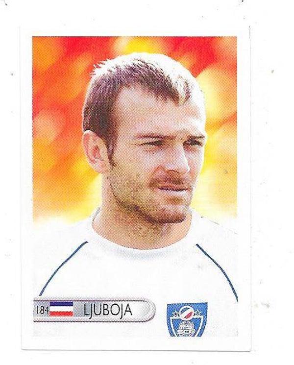 2006 Mundocrom FIFA World Cup Sticker #184 Danijel Ljuboja , Serbia