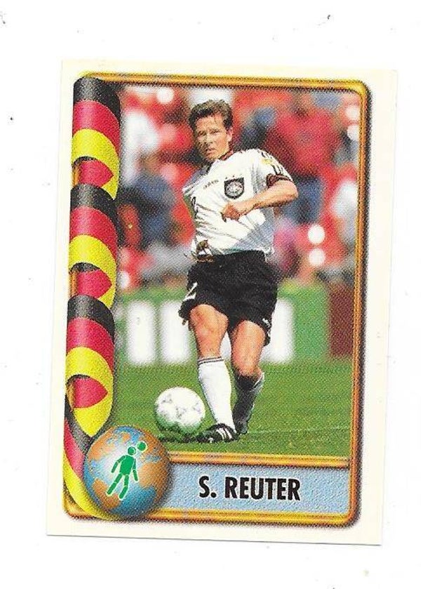 1998 Navarrete FIFA France 98 #17 Stefan Reuter  Germany , Borussia Dortmund