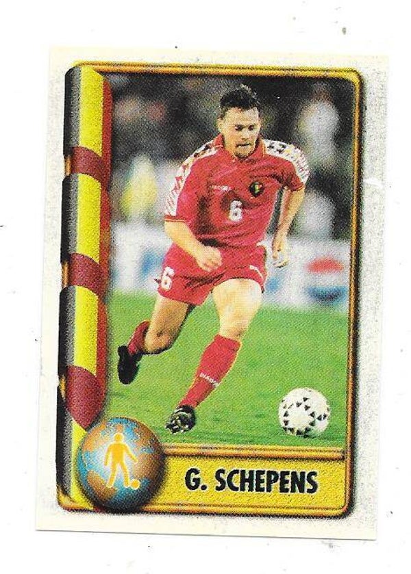 1998 Navarrete FIFA France 98 Sticker #83 Gunther Schepens Belgium , Standard Liège