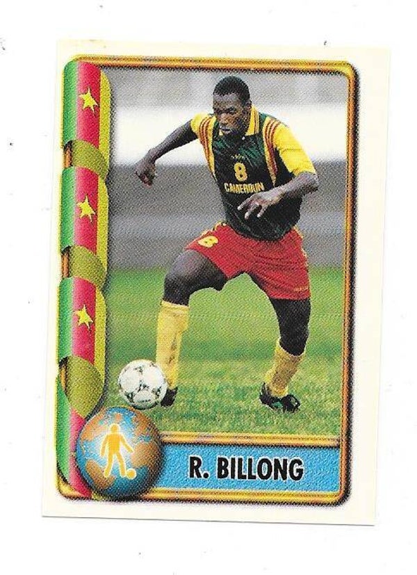 1998 Navarrete FIFA France 98 Sticker #129 Jean-Claude Billong  Cameroon , Rudar Velenje