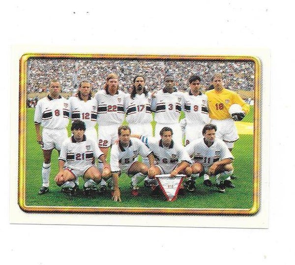 1998 Navarrete FIFA France 98 Sticker #219 Team USA
