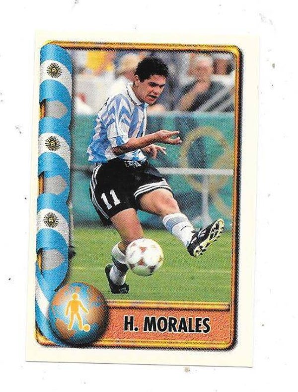 1998 Navarrete FIFA France 98 #52 Hugo Morales  Argentina , Huracán