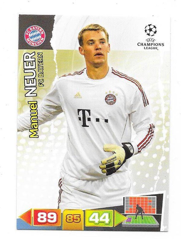 2011-12 Panini Topps Match Attax Champions League # Manuel Neuer Bayern Munich , Germany