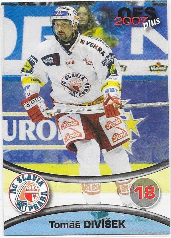 2006-07 Czech OFS 291 Tomas Divisek  HC Slavia Praha , Philadelphia Flyers