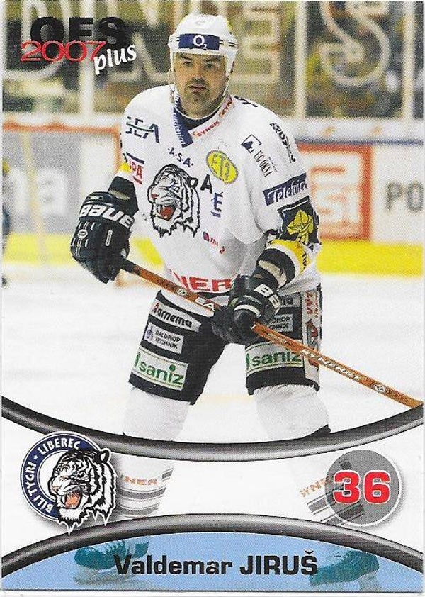 2006-07 Czech OFS 91 Valdemar Jirus  BiliTygri Liberec