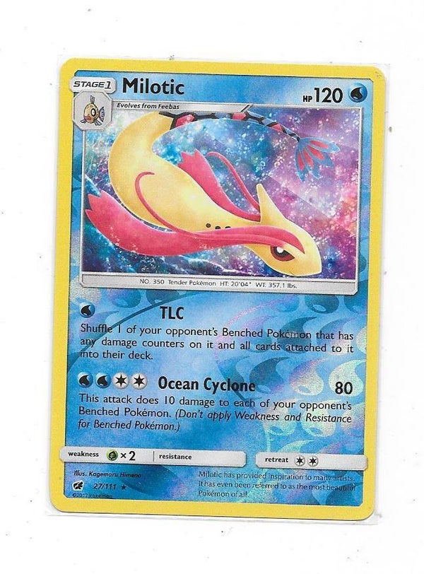 2017 Pokemon Cards # Milotic Reverse Holo /27/111)