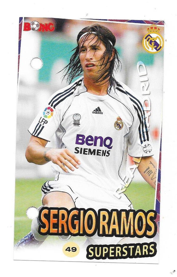 2006-07 Finnish Boing Superstars #49 Sergio Ramos  Real Madrid , Spain