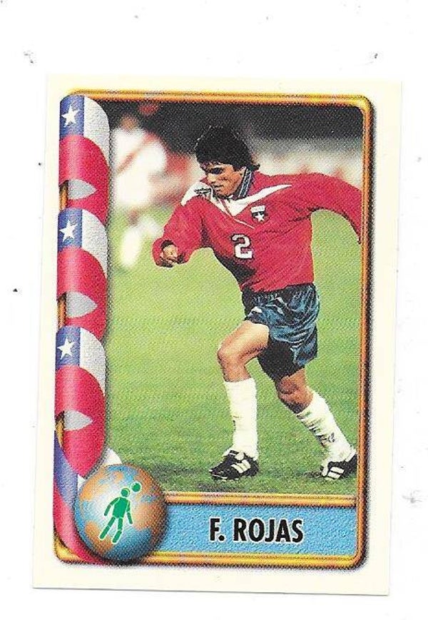 1998 Navarrete FIFA France 98 Sticker #144 Francisco Rojas  Chile , Sturm Graz