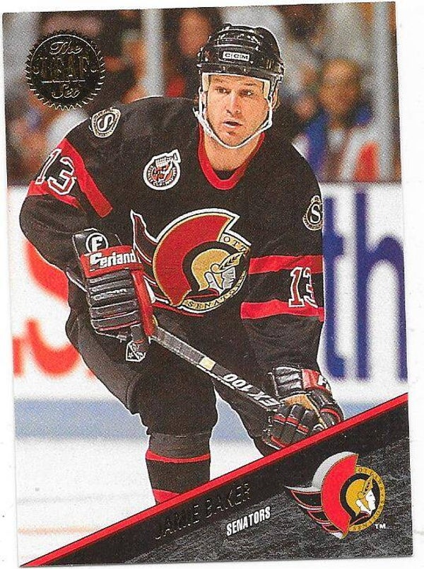 1993-94 LEAF #134 Jamie Baker , Ottawa Senators