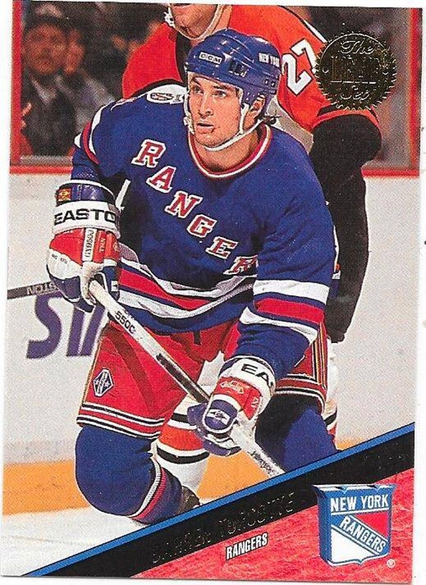 1993-94 LEAF #45 Darren Turcotte , New York Rangers