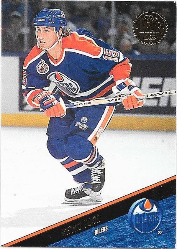1993-94 LEAF #15 Kevin Todd , Edmonton Oilers