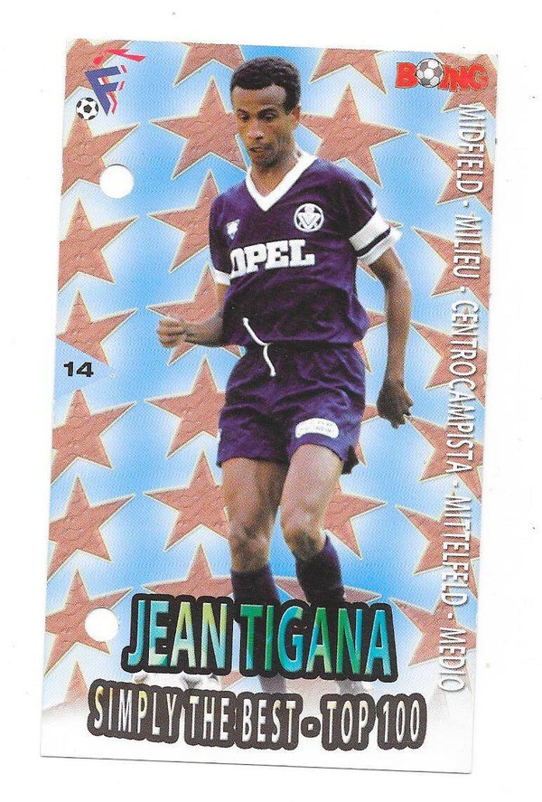 2006-07 Swedish Boing Simply The Best #14 Jean Tigana Bordeaux , France