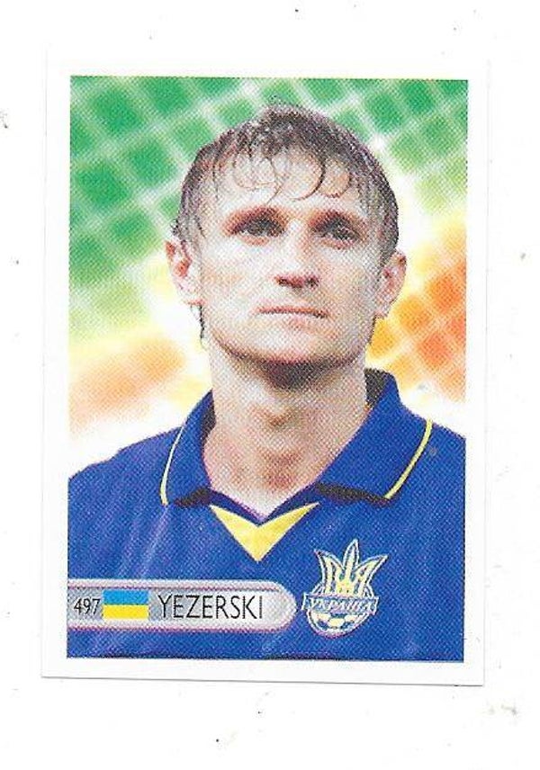 2006 Mundocrom FIFA World Cup Sticker #497 Volodymyr Yezerski , Ukraine