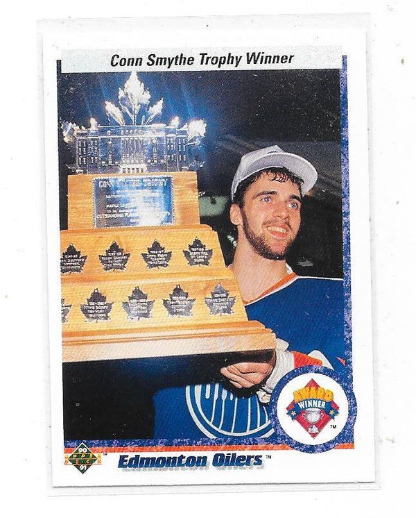 1990-91 Upper Deck NHL Ice Hockey Card #201 Bill Ranford , Edmonton Oilers