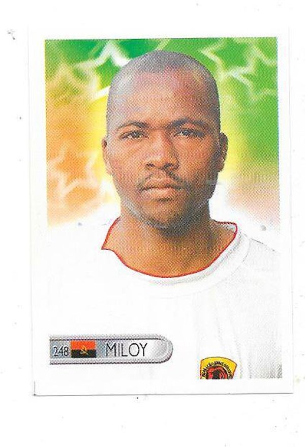 2006 Mundocrom FIFA World Cup Sticker #248 MILOY , Angola
