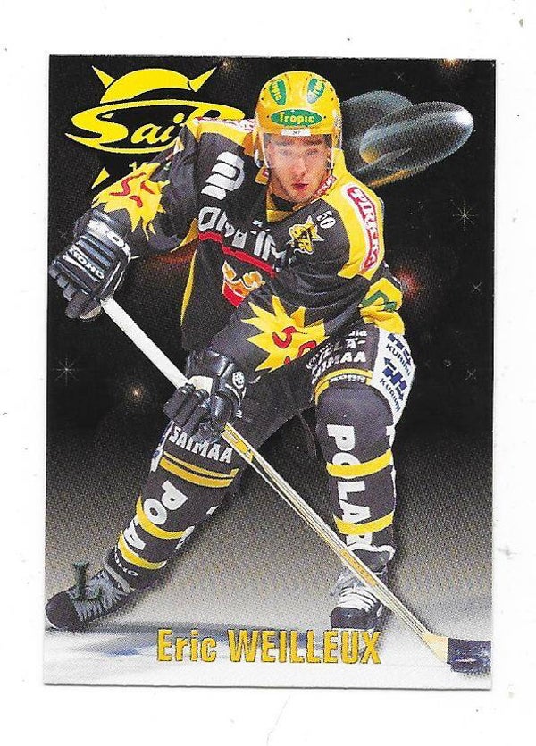 1998-99 Finnish Cardset #203 Eric Veilleux Saipa , Laval Titan
