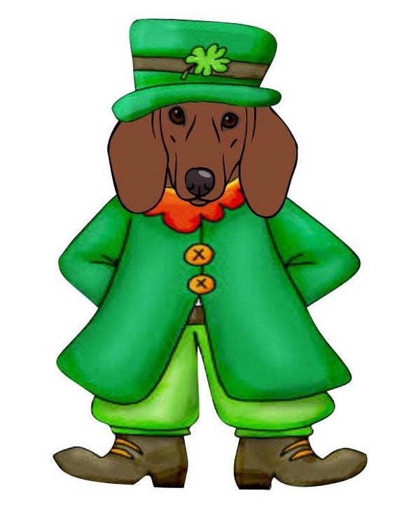 Doxie Tan St Patty