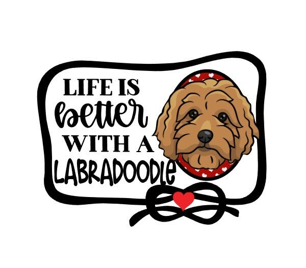 Life is Better with a Labradoodle