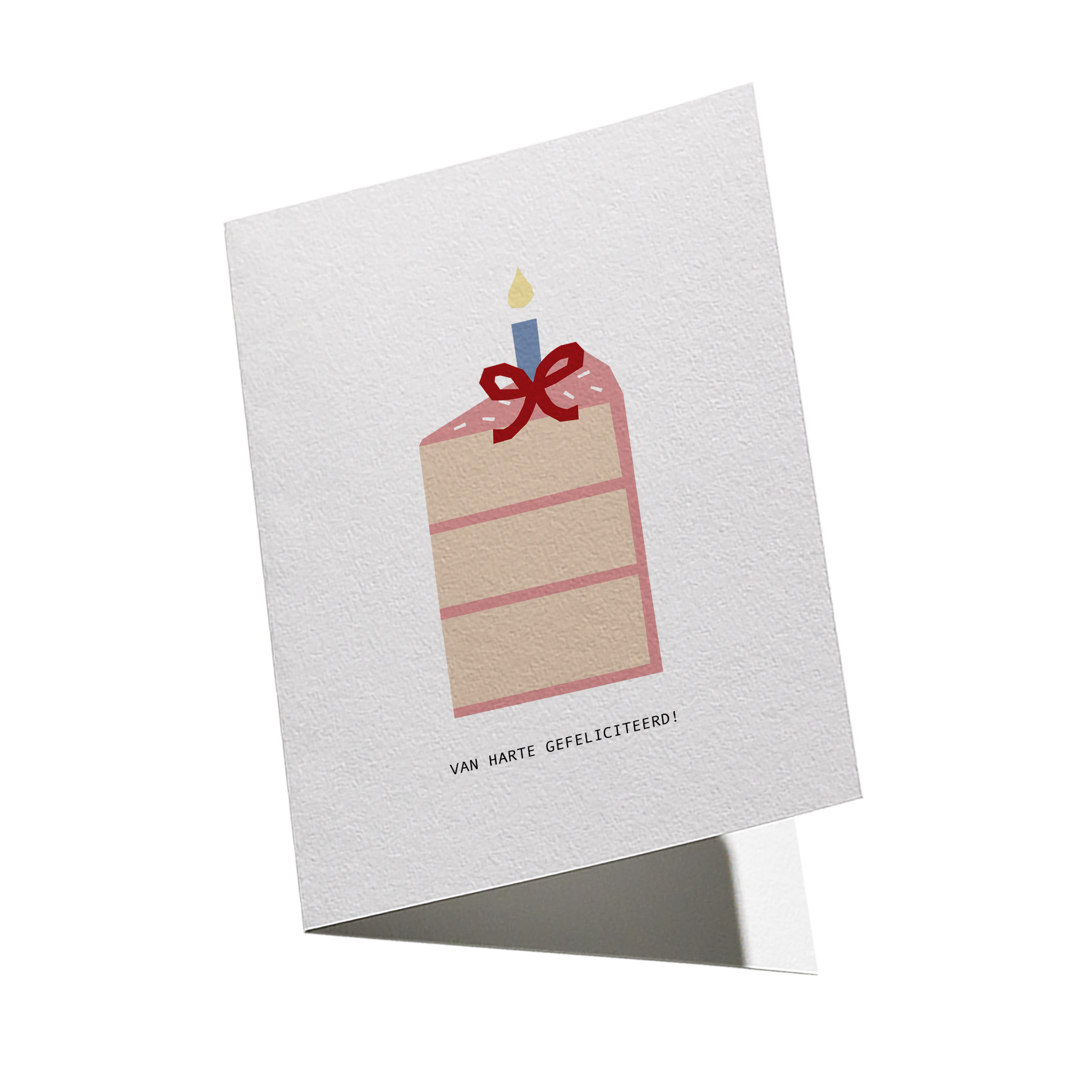 KAART VAN HARTE GEFELICITEERD!