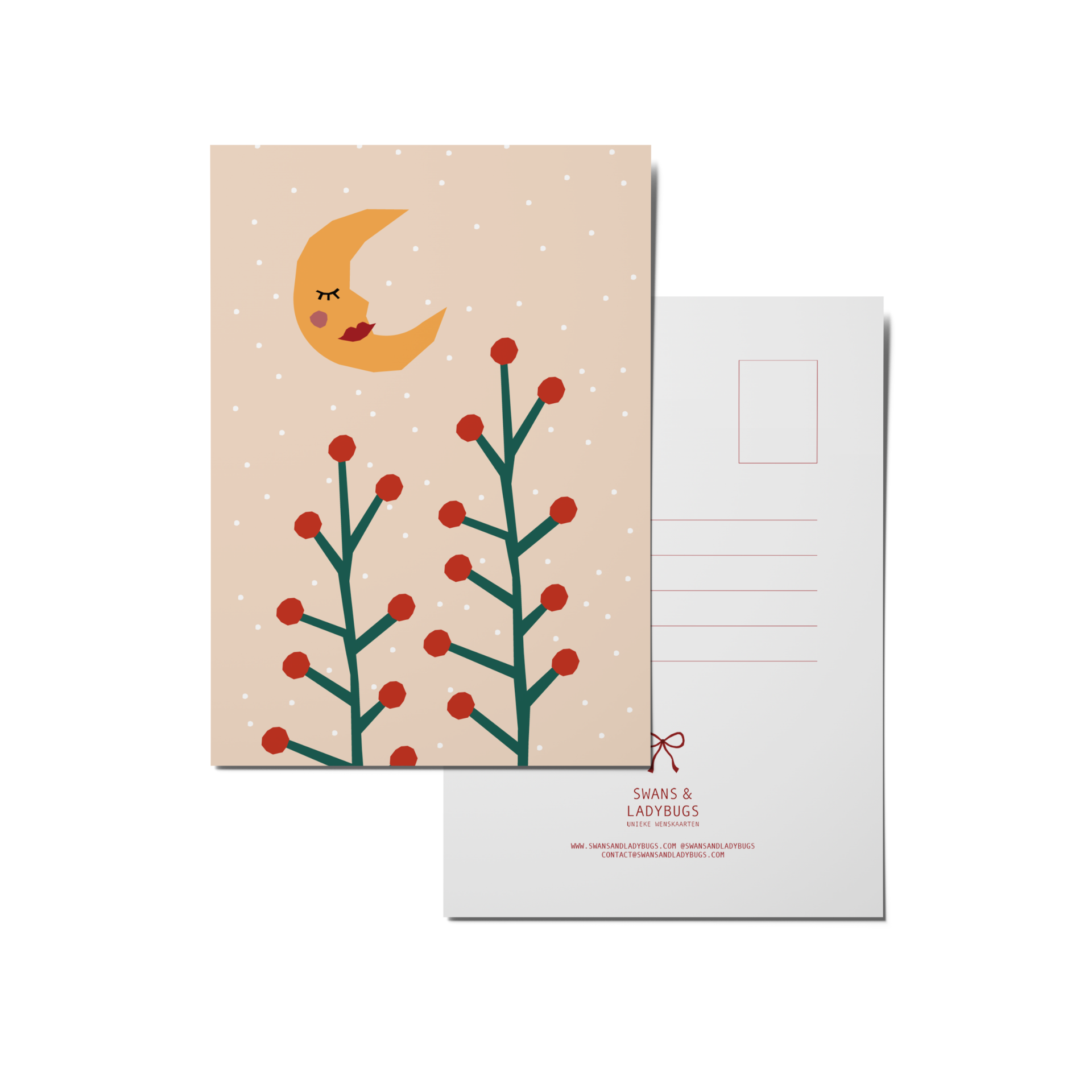 ANSICHTKAART LIEVE MAAN