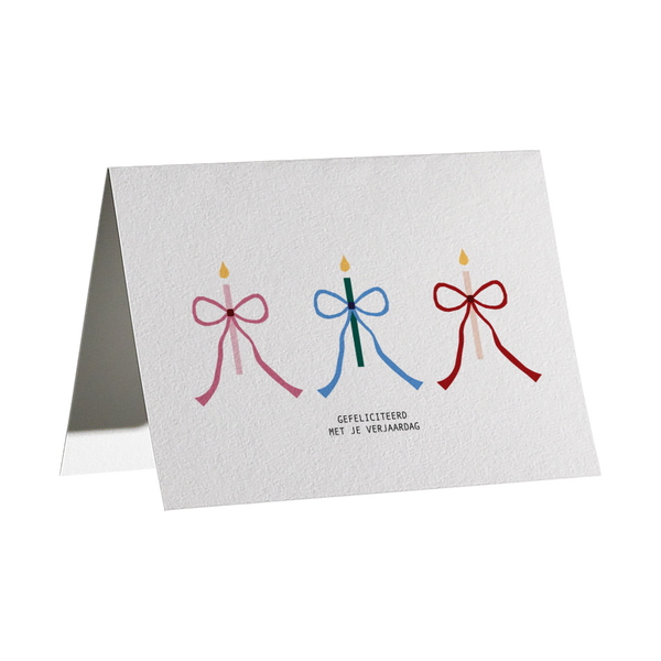 KAART GEFELICITEERD MET JE VERJAARDAG