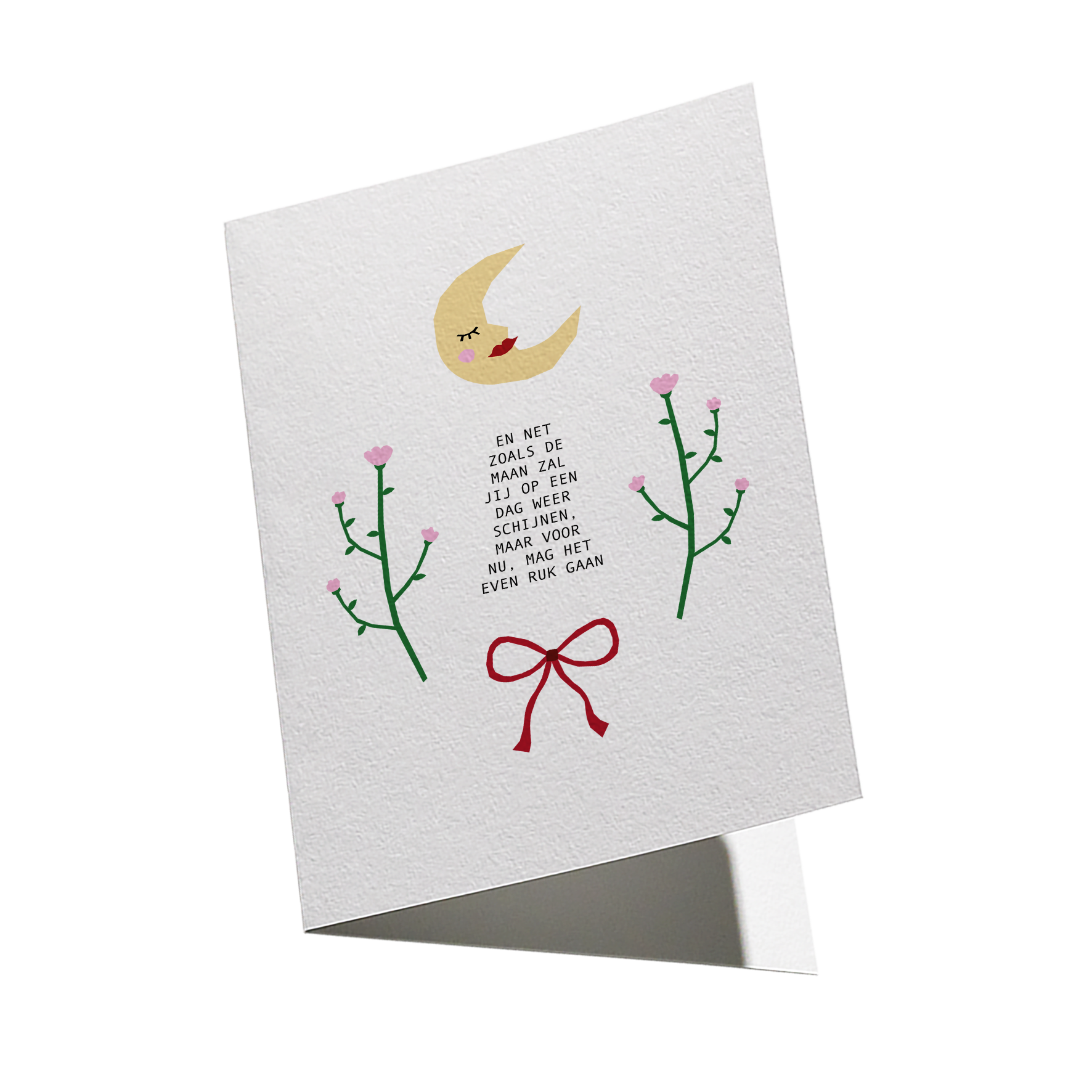 KAART NET ZOALS DE MAAN