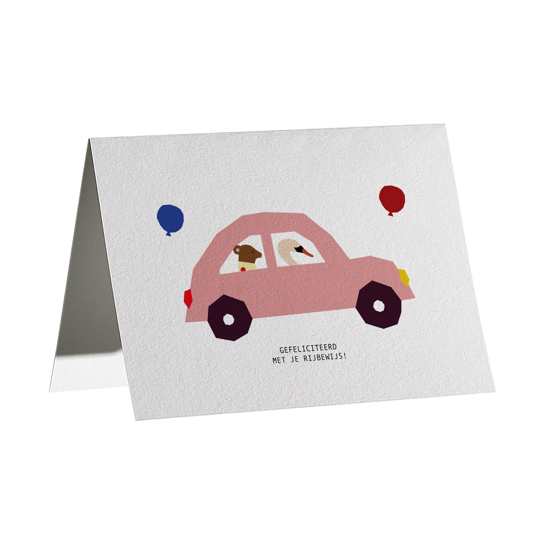 KAART GEFELICITEERD MET JE RIJBEWIJS!