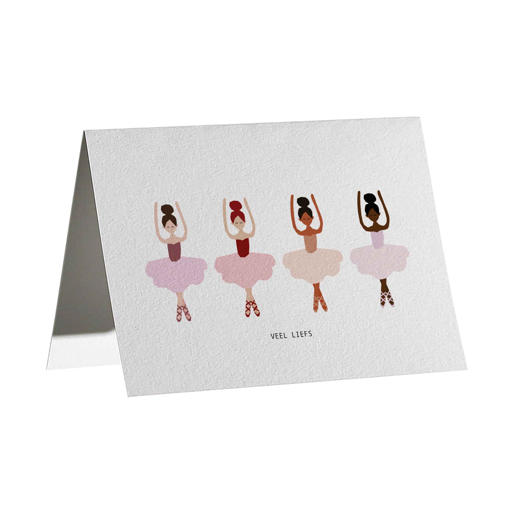 KAART VEEL LIEFS BALLERINA'S