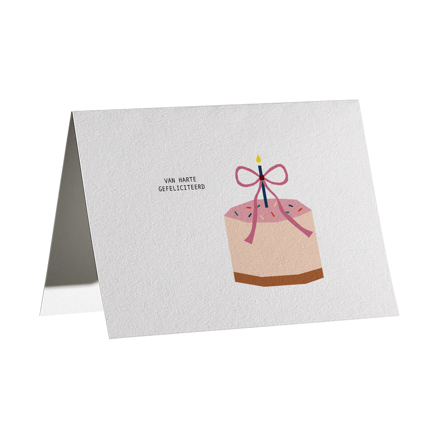 KAART VAN HARTE GEFELICITEERD
