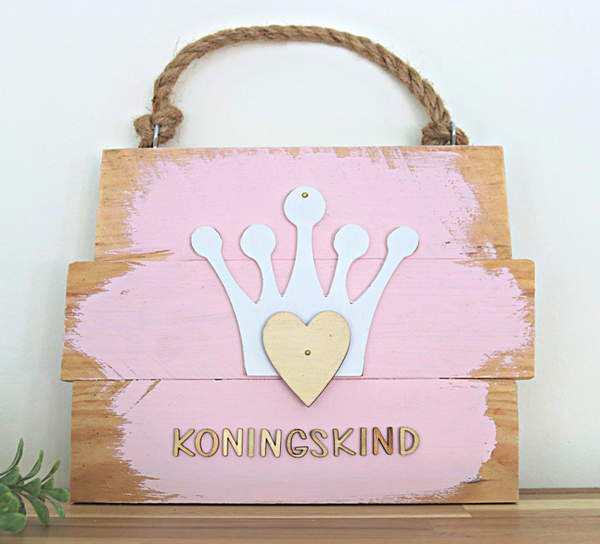 Koningskind - roze